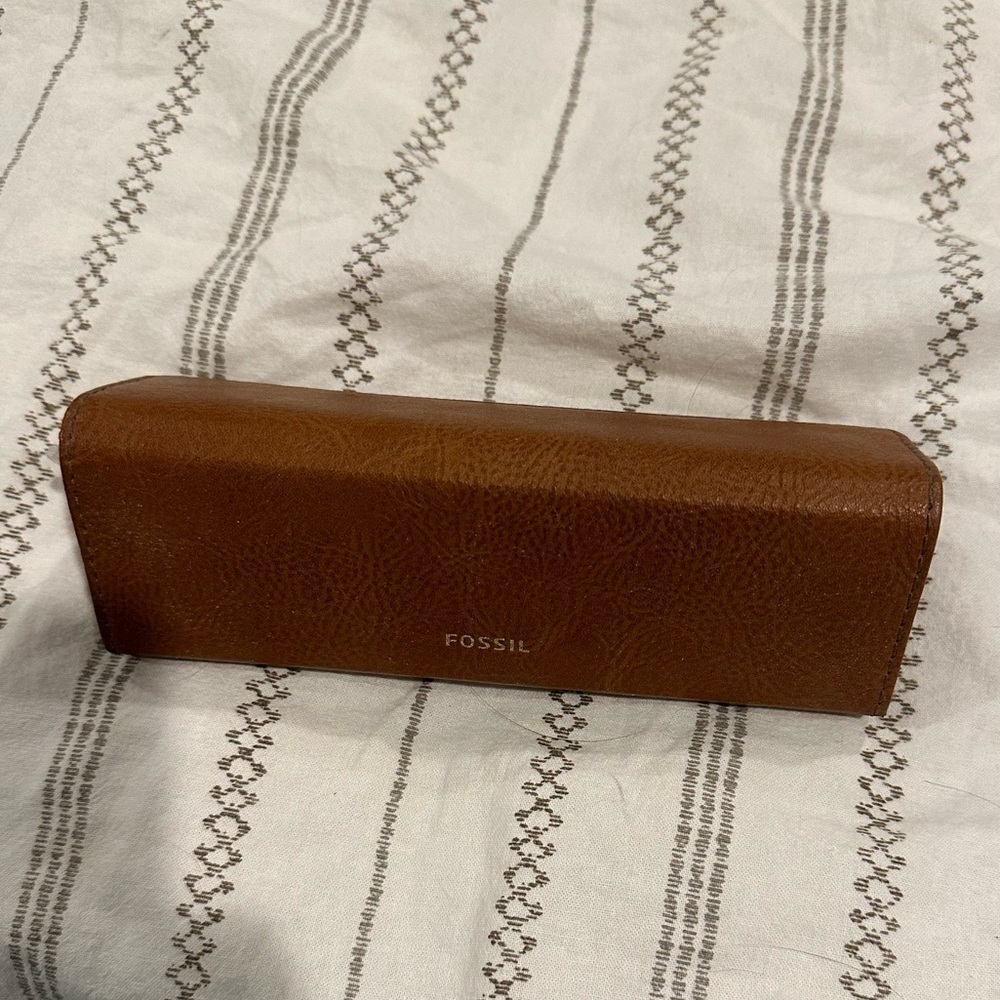 Leather fossil classes case